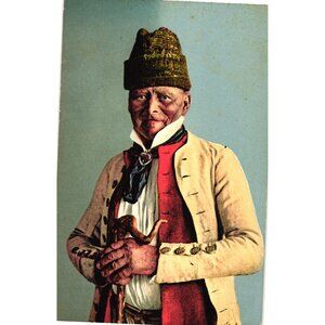 Kanton Zurich Wehntaler Bauer Postcard Wehrli AG Kilchberg Zurich Vintage Unused